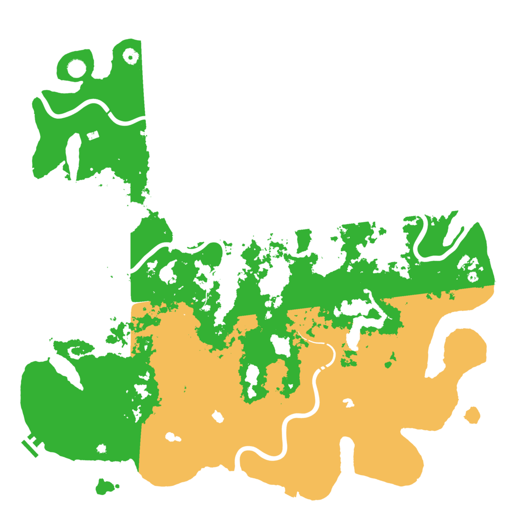 Biome Rust Map: Procedural Map, Size: 5000, Seed: 948759