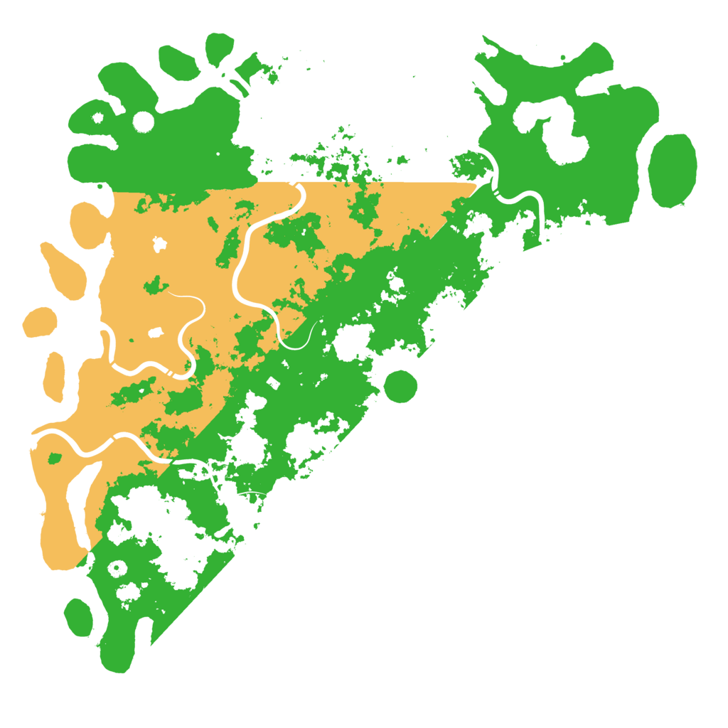 Biome Rust Map: Procedural Map, Size: 6000, Seed: 697400