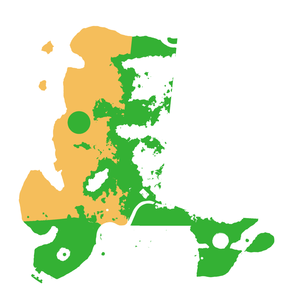 Biome Rust Map: Procedural Map, Size: 3505, Seed: 469