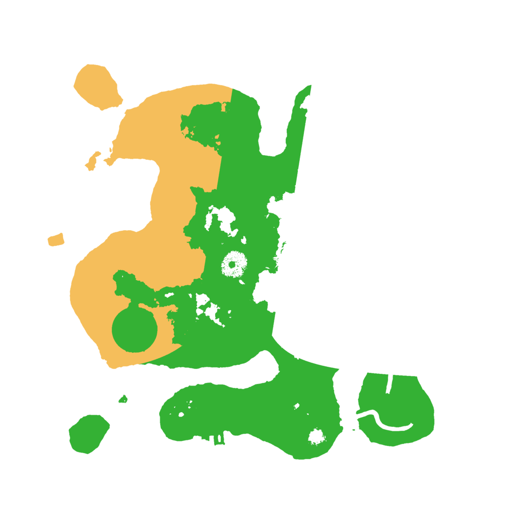 Biome Rust Map: Procedural Map, Size: 3000, Seed: 893742240