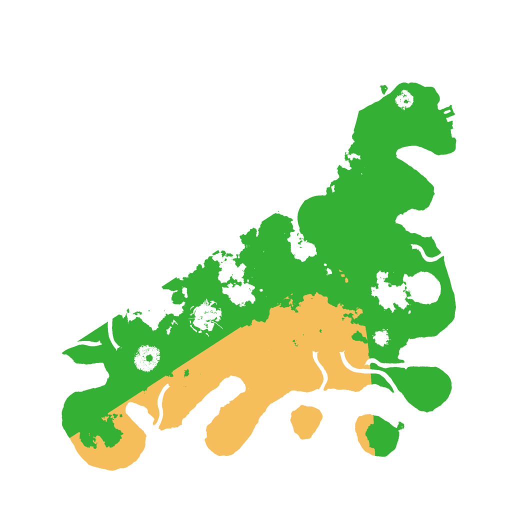 Biome Rust Map: Procedural Map, Size: 3000, Seed: 847474