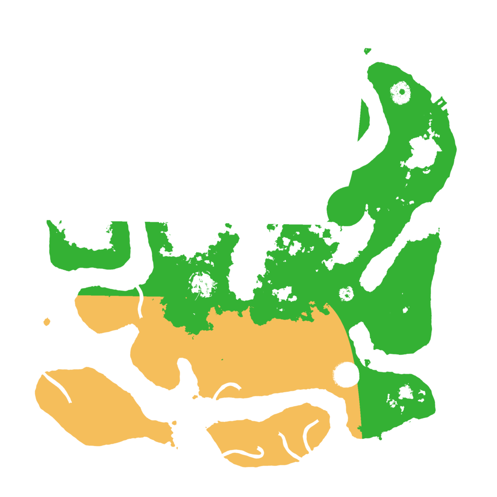 Biome Rust Map: Procedural Map, Size: 3500, Seed: 750597788