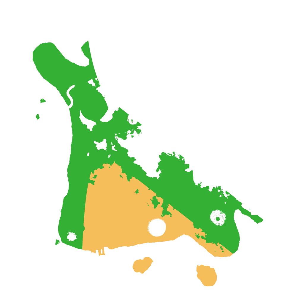 Biome Rust Map: Procedural Map, Size: 3000, Seed: 377417789