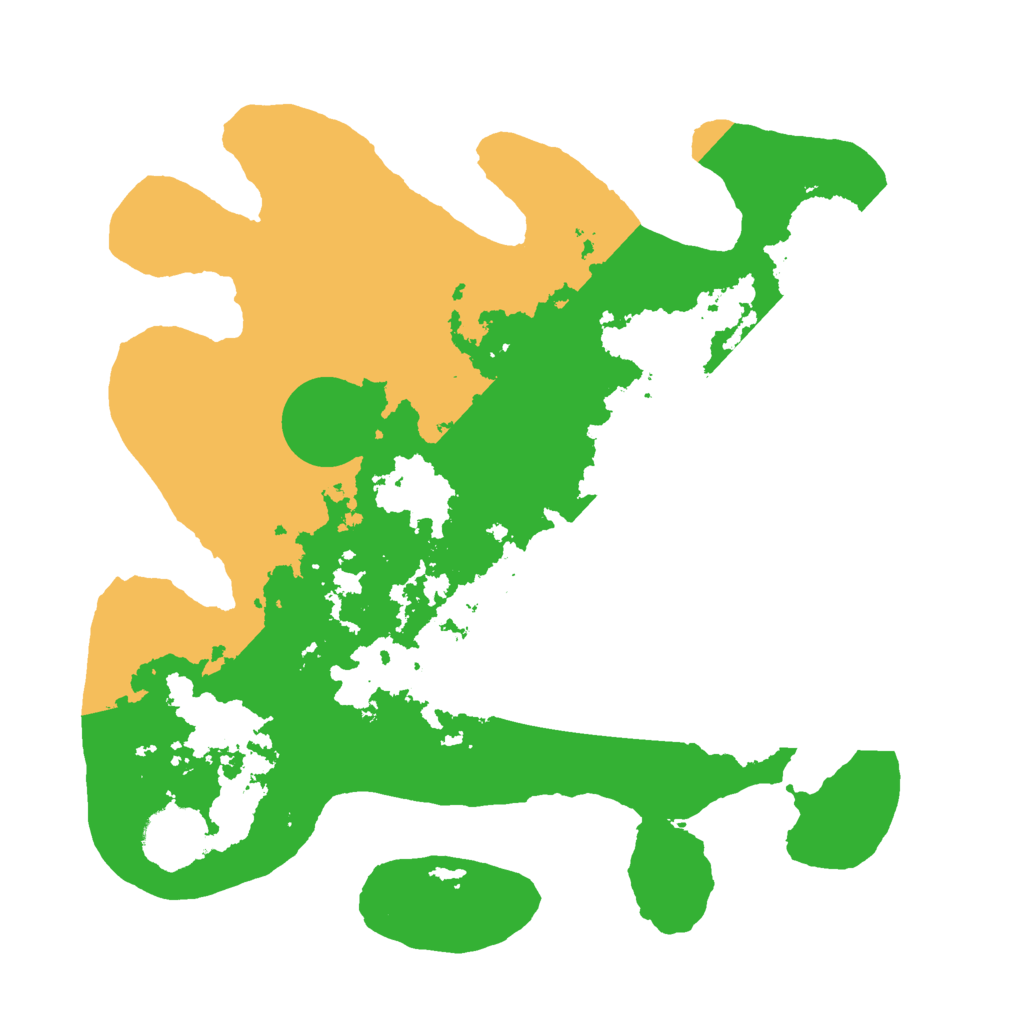 Biome Rust Map: Barren, Size: 3000, Seed: 34