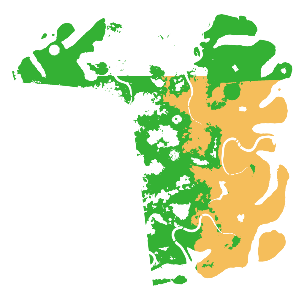 Biome Rust Map: Procedural Map, Size: 5000, Seed: 303635722