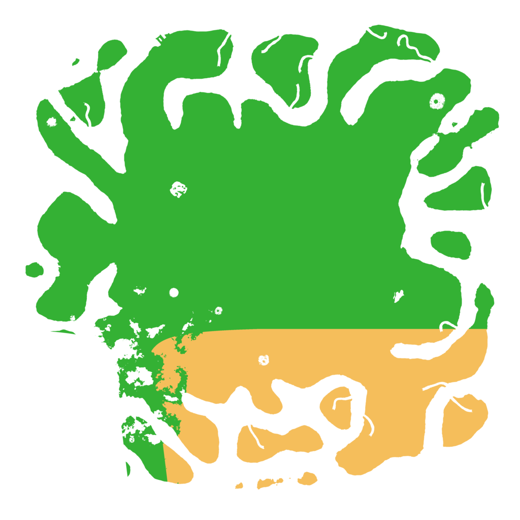 Biome Rust Map: Procedural Map, Size: 5000, Seed: 303635722