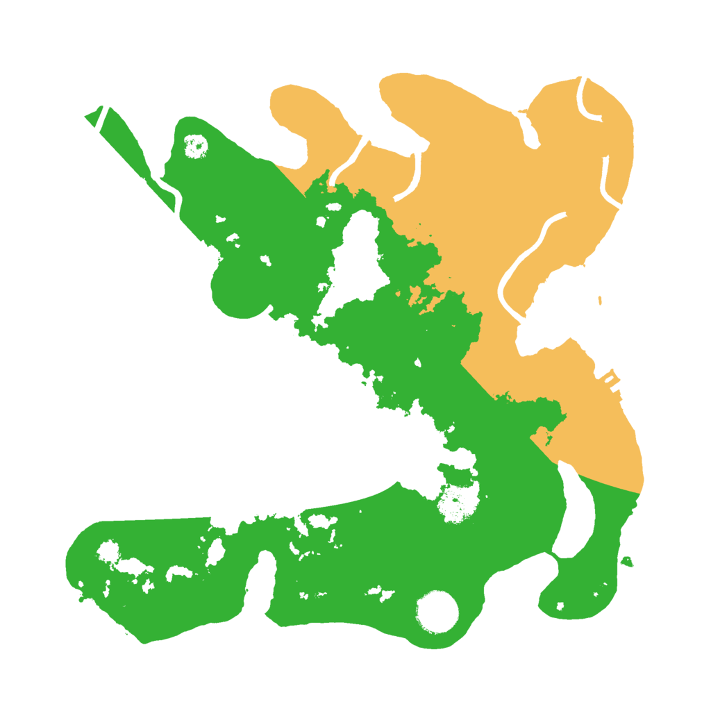 Biome Rust Map: Procedural Map, Size: 3000, Seed: 970262
