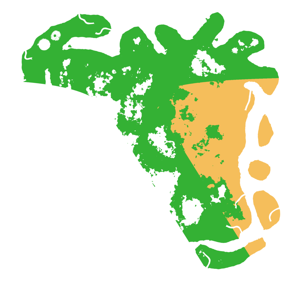 Biome Rust Map: Procedural Map, Size: 4500, Seed: 987024460