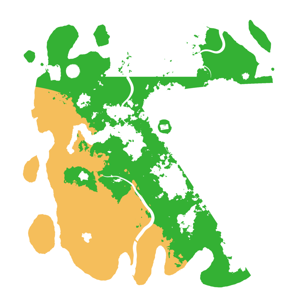Biome Rust Map: Procedural Map, Size: 4000, Seed: 1456433967