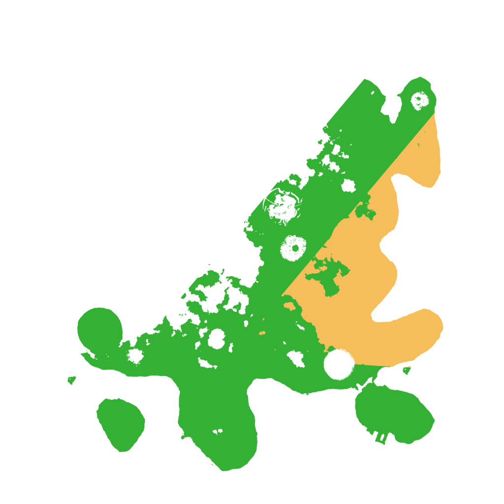 Biome Rust Map: Procedural Map, Size: 3000, Seed: 310126572
