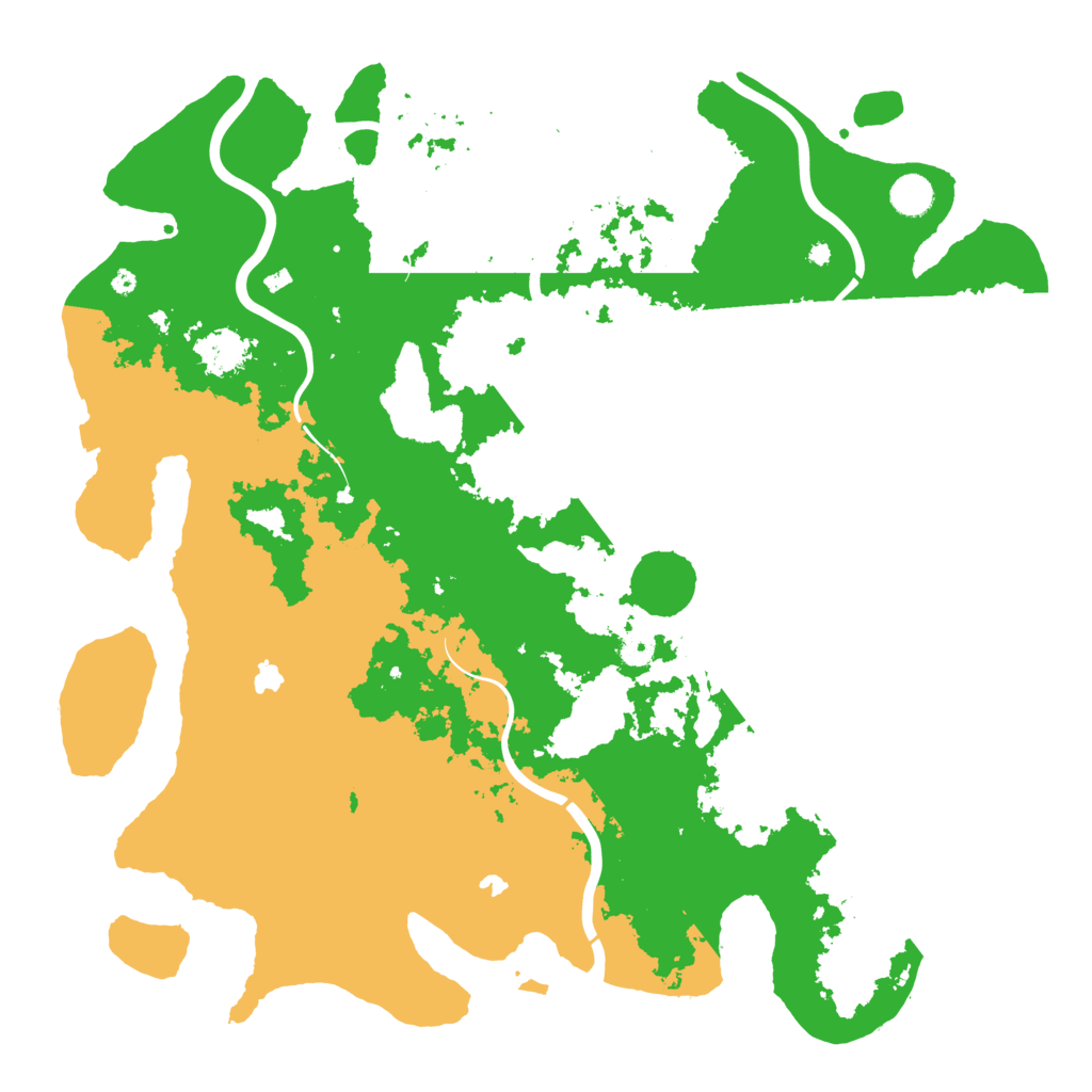 Biome Rust Map: Procedural Map, Size: 4500, Seed: 51684812