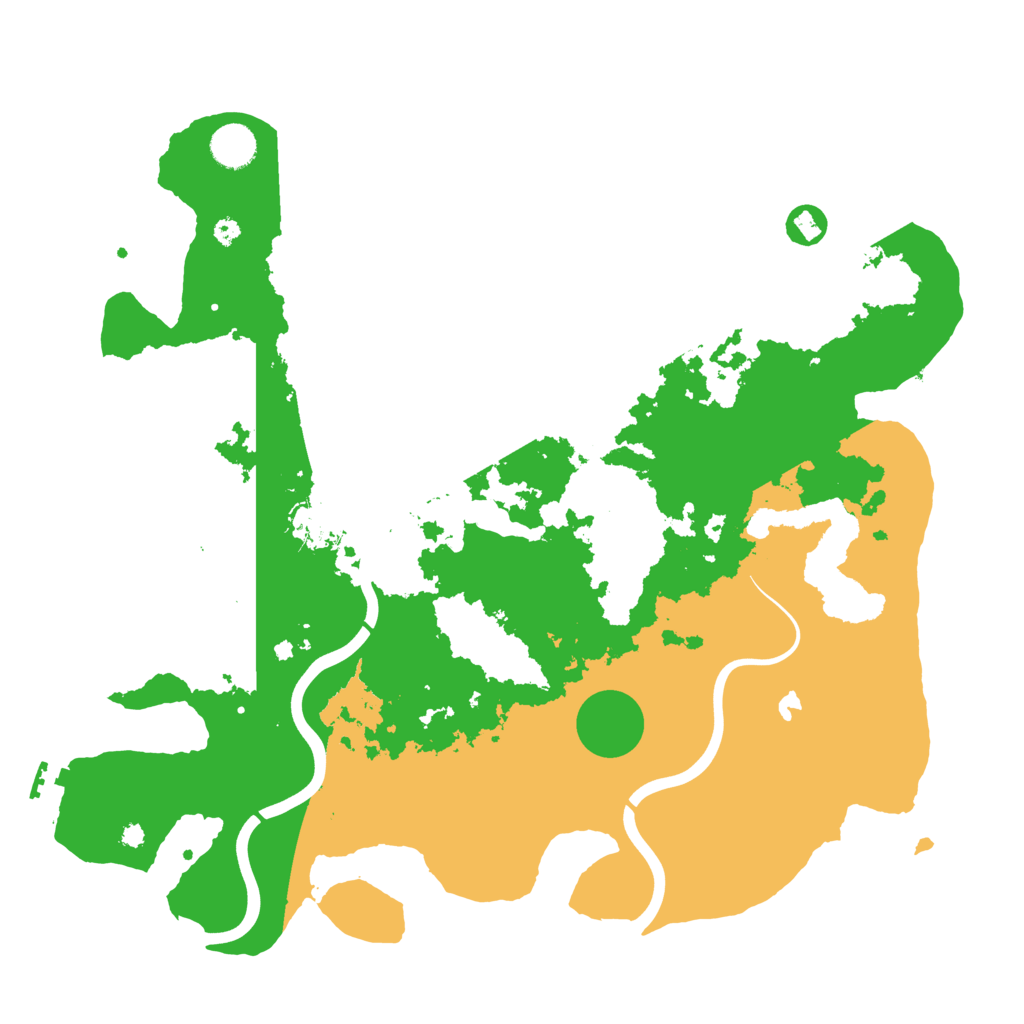 Biome Rust Map: Procedural Map, Size: 4000, Seed: 262346722