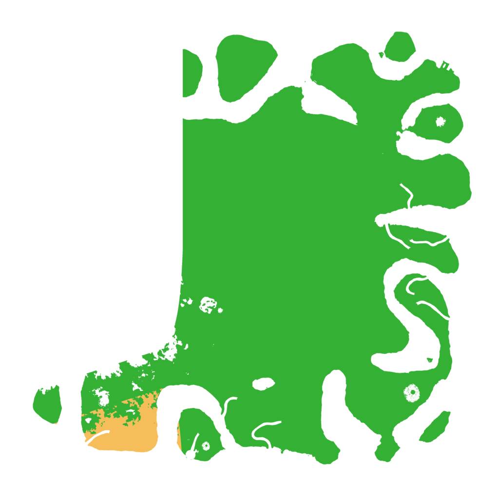 Biome Rust Map: Procedural Map, Size: 4500, Seed: 1414370923