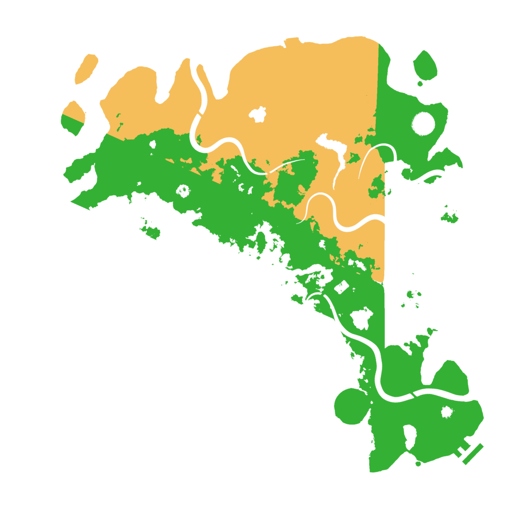 Biome Rust Map: Procedural Map, Size: 4000, Seed: 123060