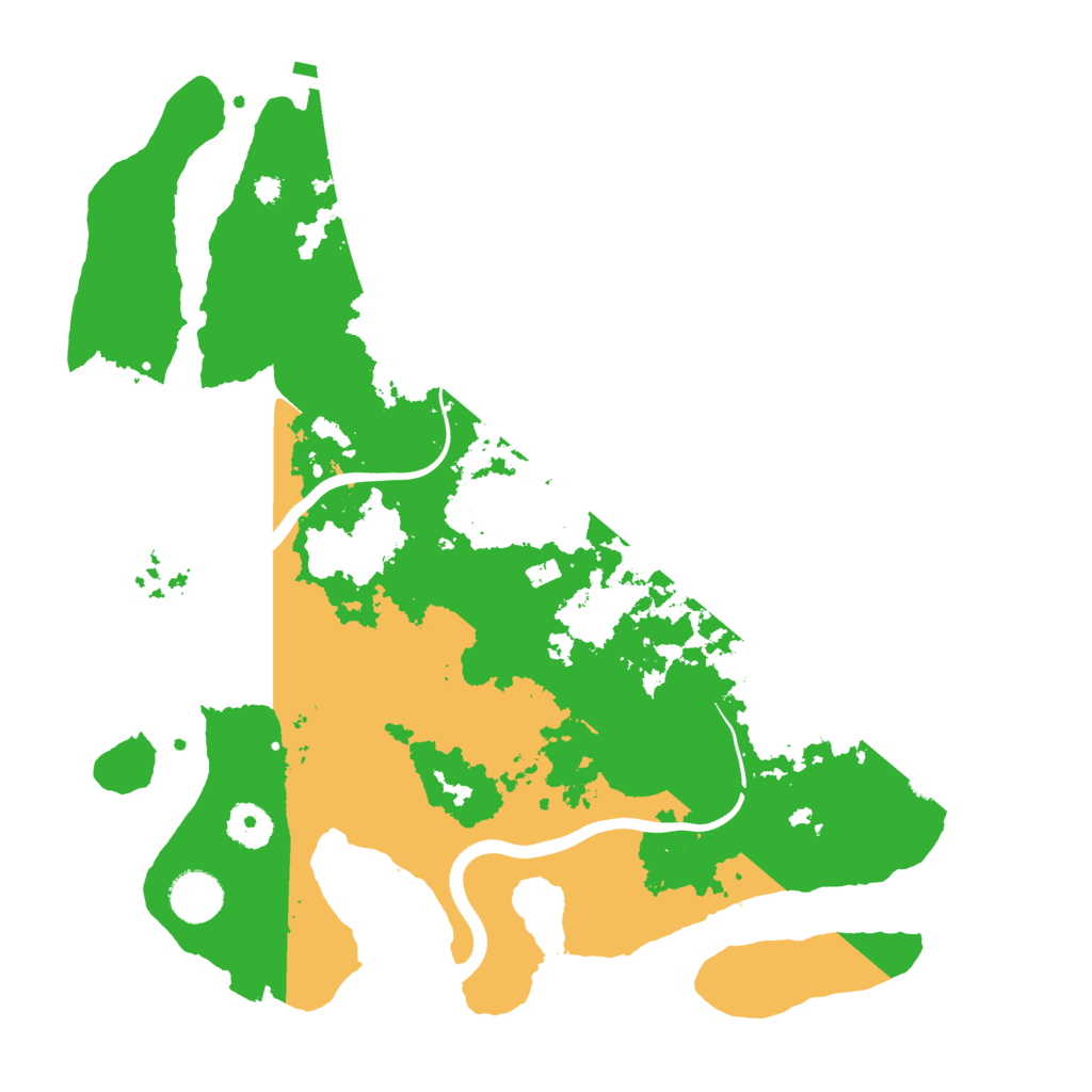Biome Rust Map: Procedural Map, Size: 3650, Seed: 404