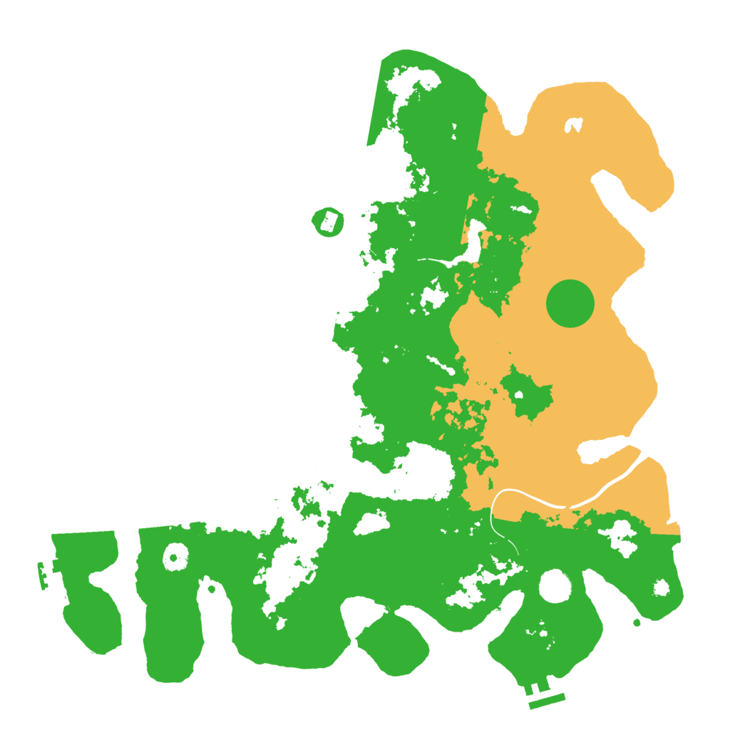 Biome Rust Map: Procedural Map, Size: 4000, Seed: 766115