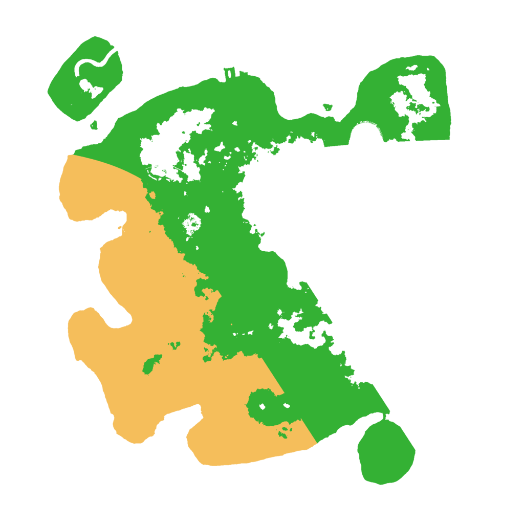 Biome Rust Map: Procedural Map, Size: 3000, Seed: 1572764312