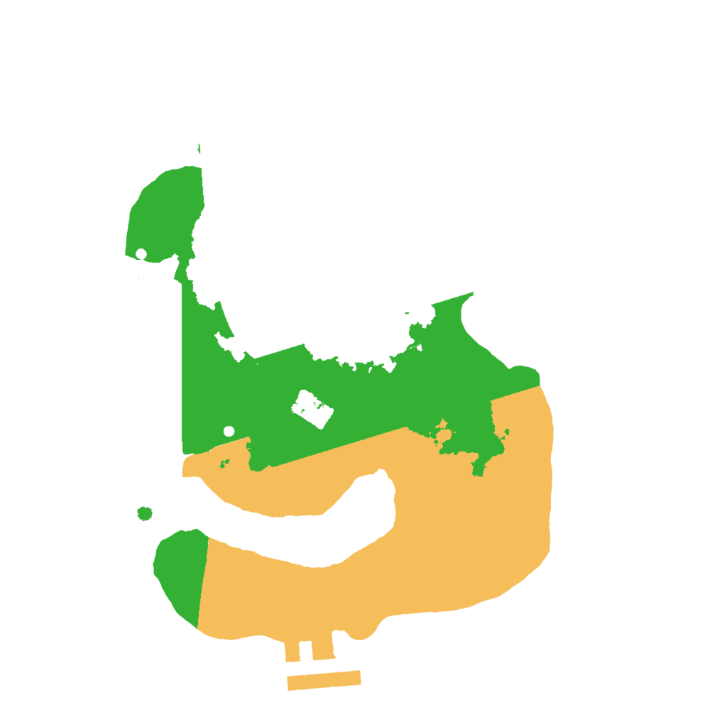 Biome Rust Map: Procedural Map, Size: 2000, Seed: 8472935