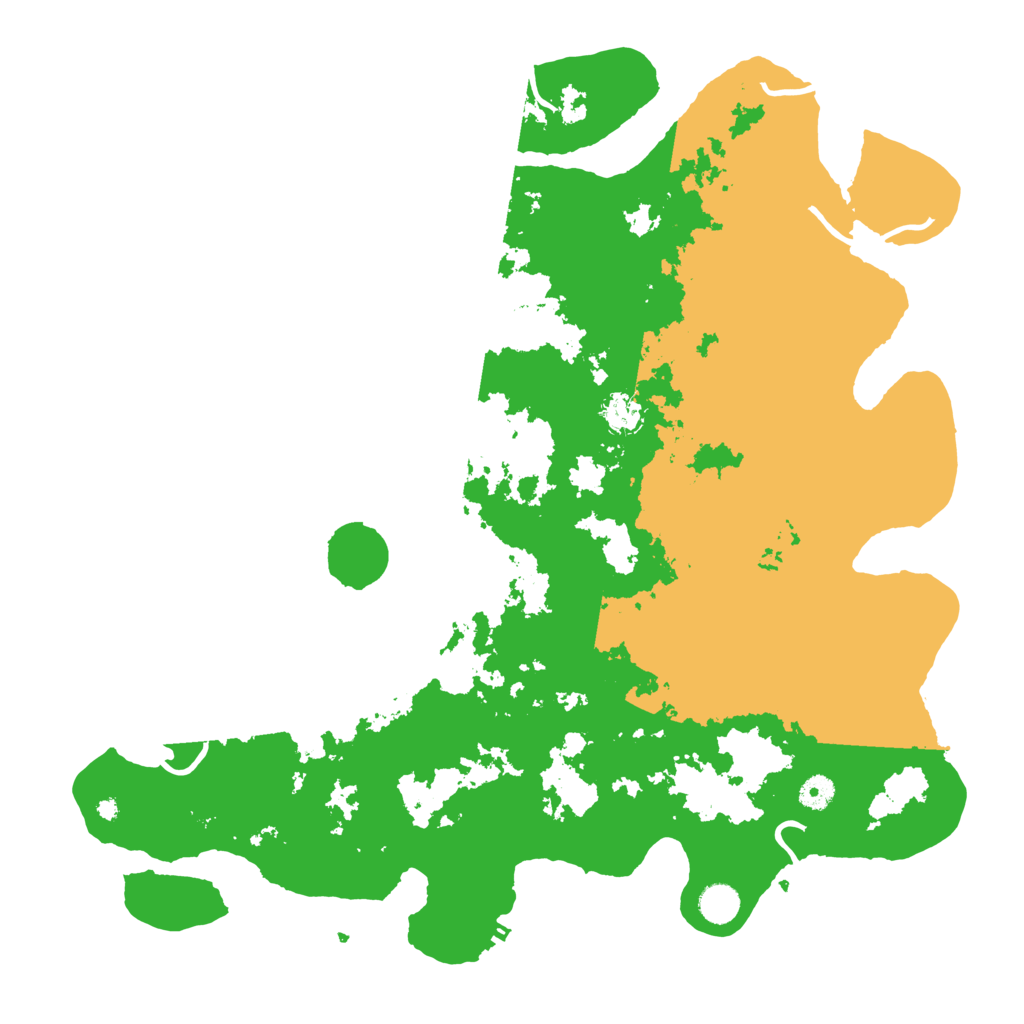Biome Rust Map: Procedural Map, Size: 4500, Seed: 2355