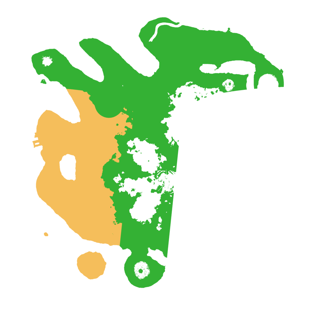 Biome Rust Map: Procedural Map, Size: 3000, Seed: 122092941