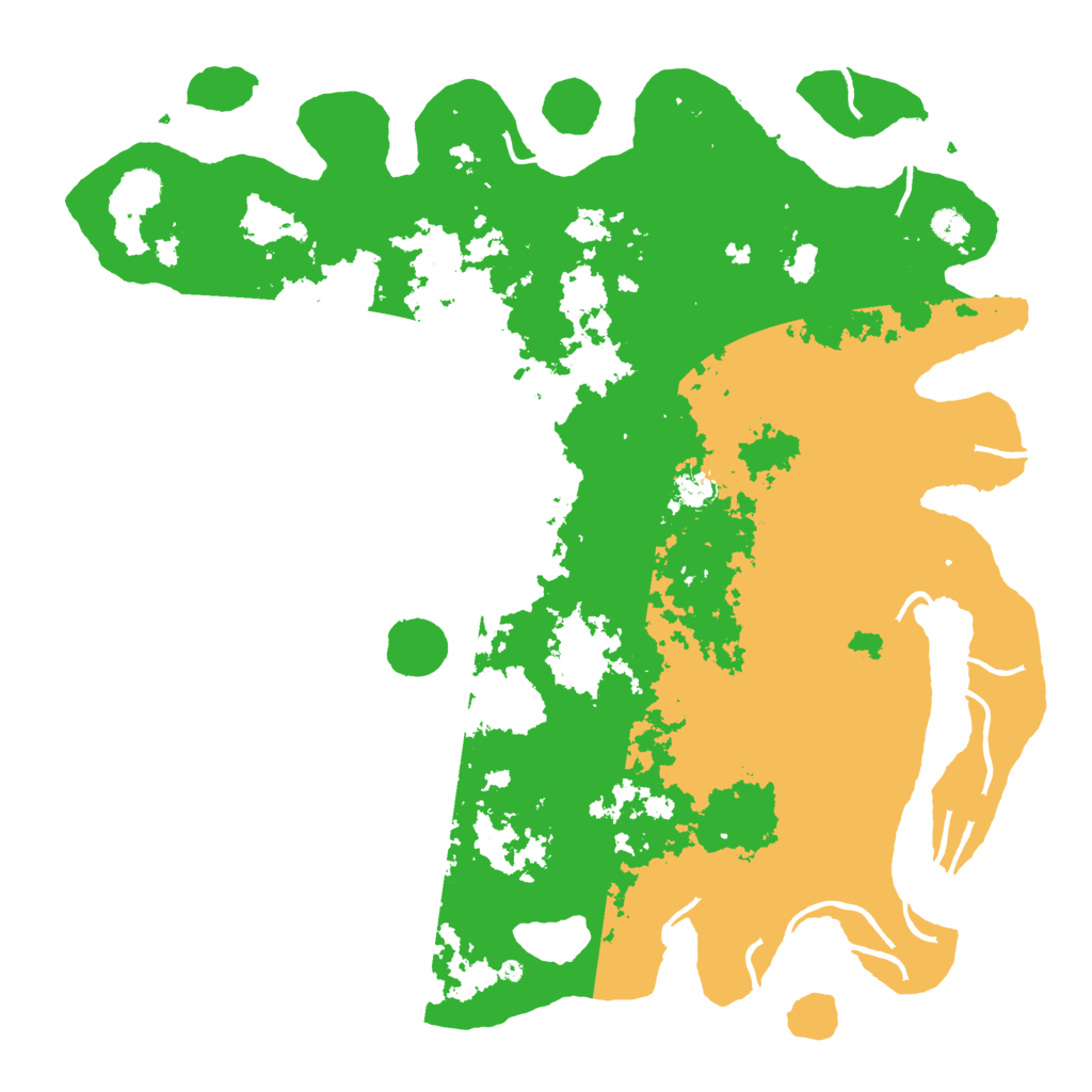 Biome Rust Map: Procedural Map, Size: 5000, Seed: 2548854