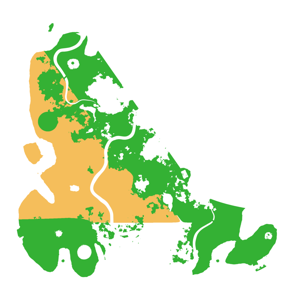 Biome Rust Map: Procedural Map, Size: 4000, Seed: 453933