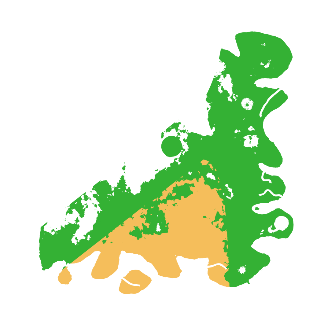 Biome Rust Map: Procedural Map, Size: 4000, Seed: 735439990