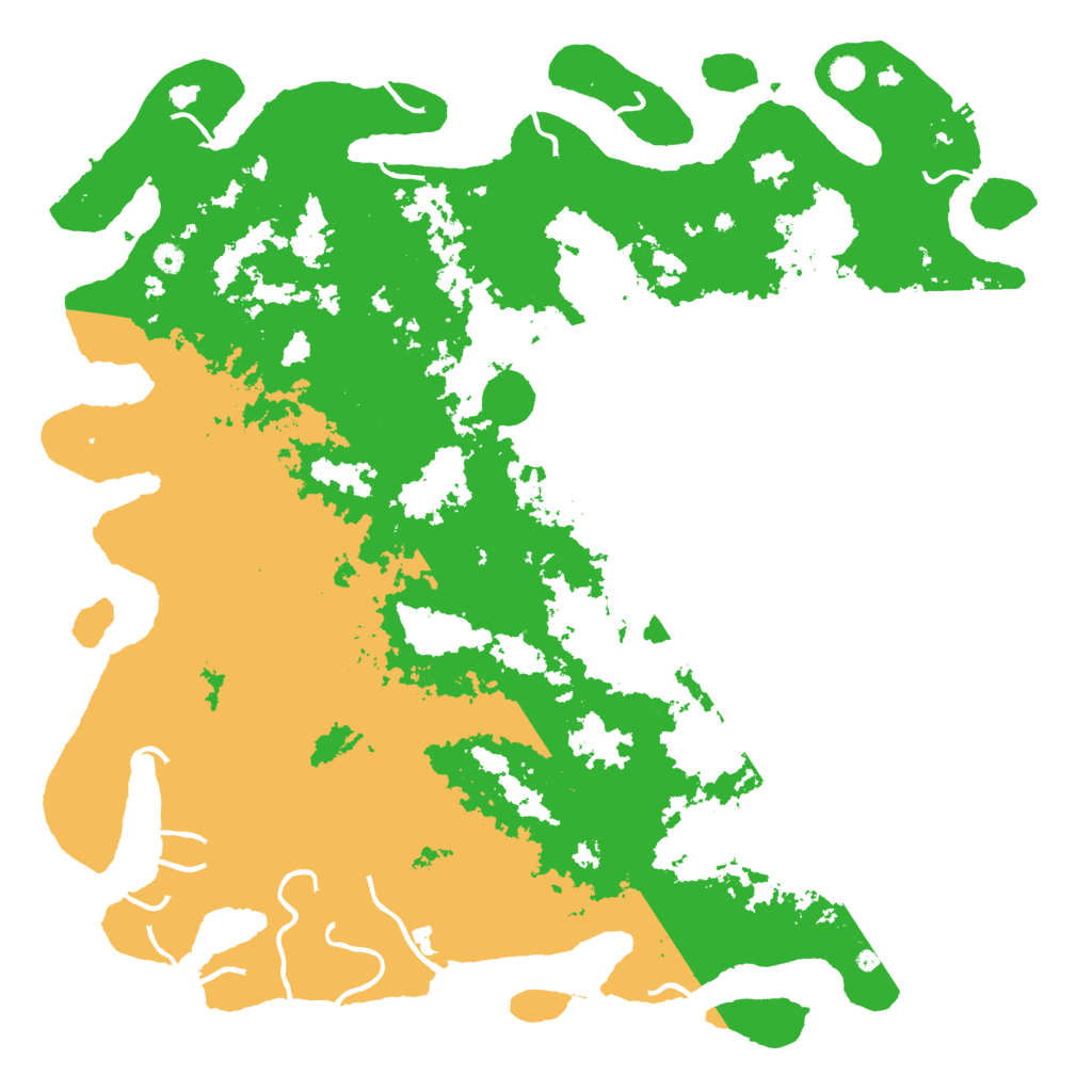 Biome Rust Map: Procedural Map, Size: 5500, Seed: 9150923