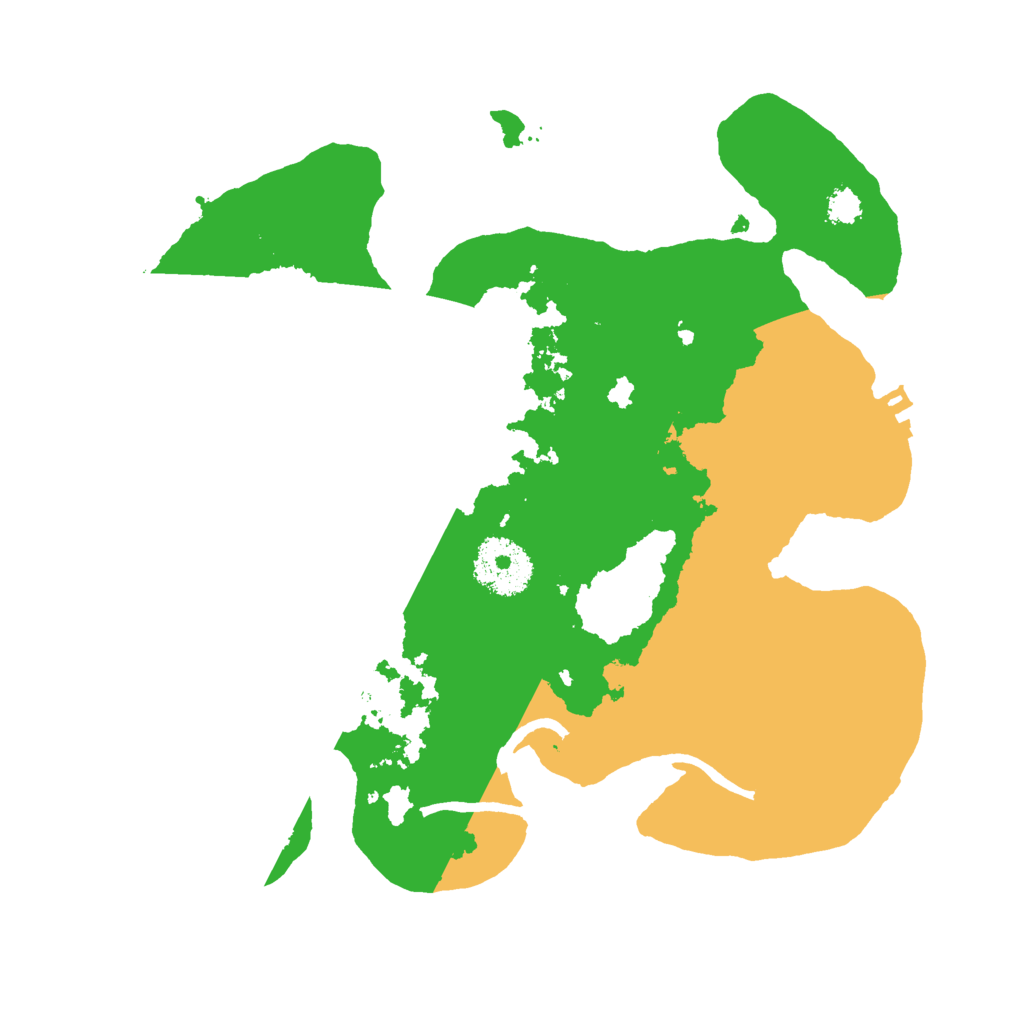Biome Rust Map: Procedural Map, Size: 2700, Seed: 2459