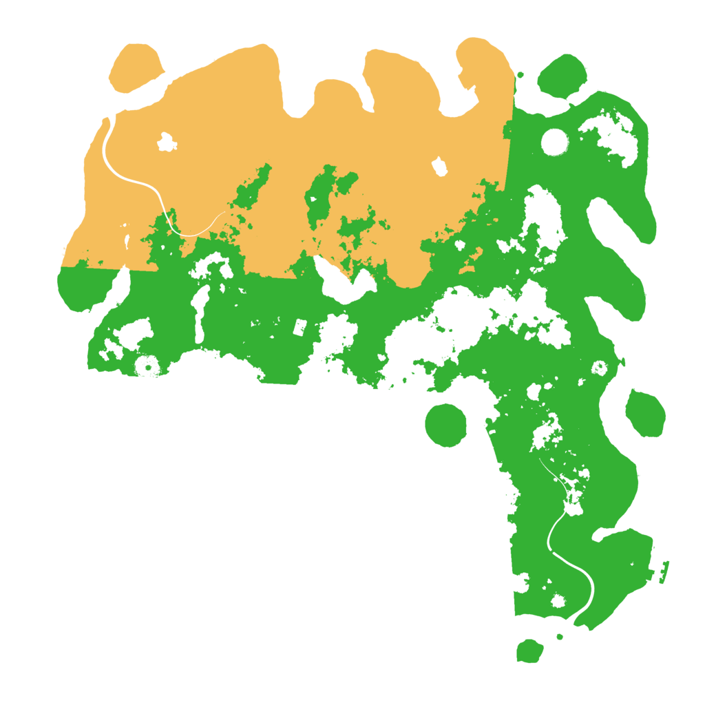 Biome Rust Map: Procedural Map, Size: 4575, Seed: 1588243918