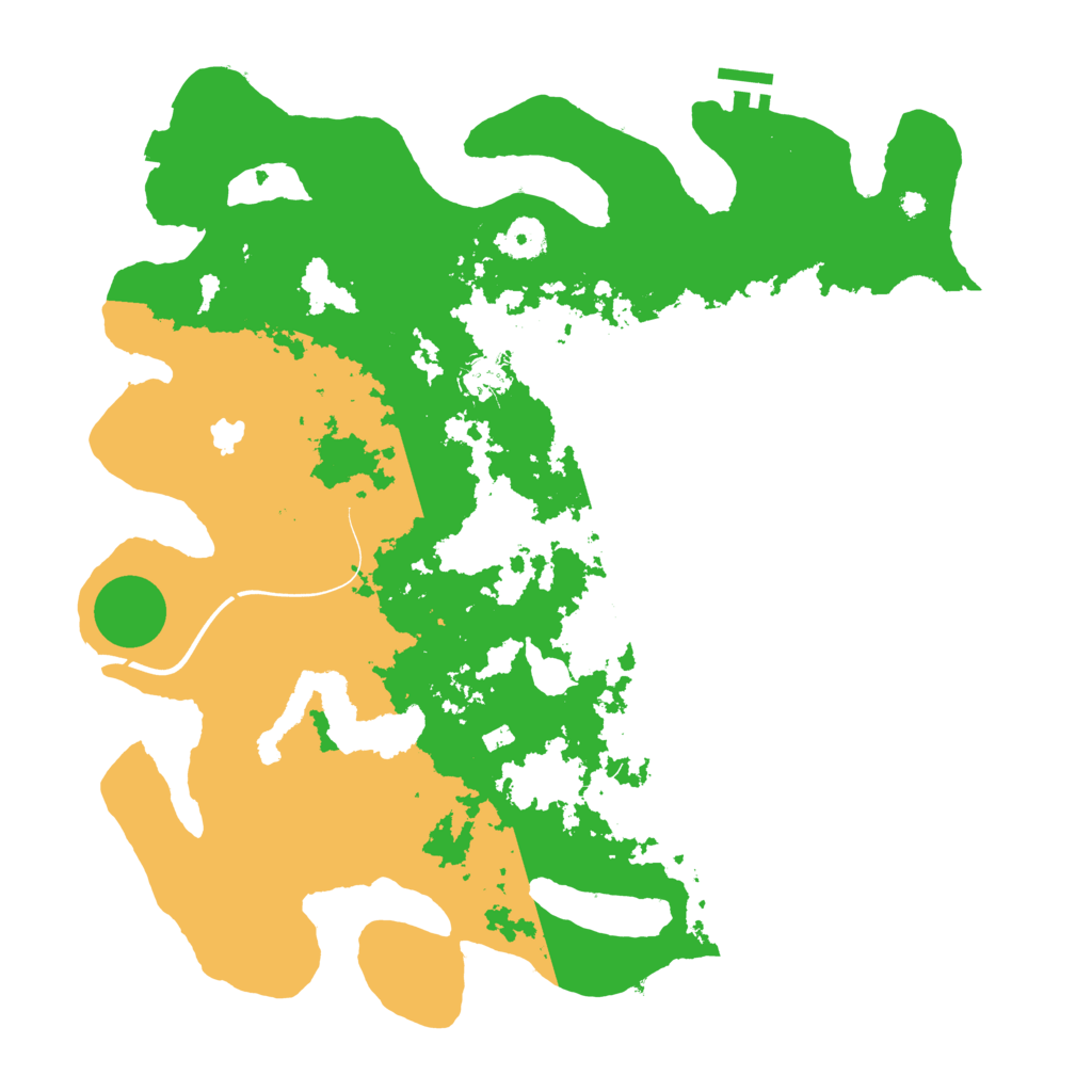 Biome Rust Map: Procedural Map, Size: 4000, Seed: 389307