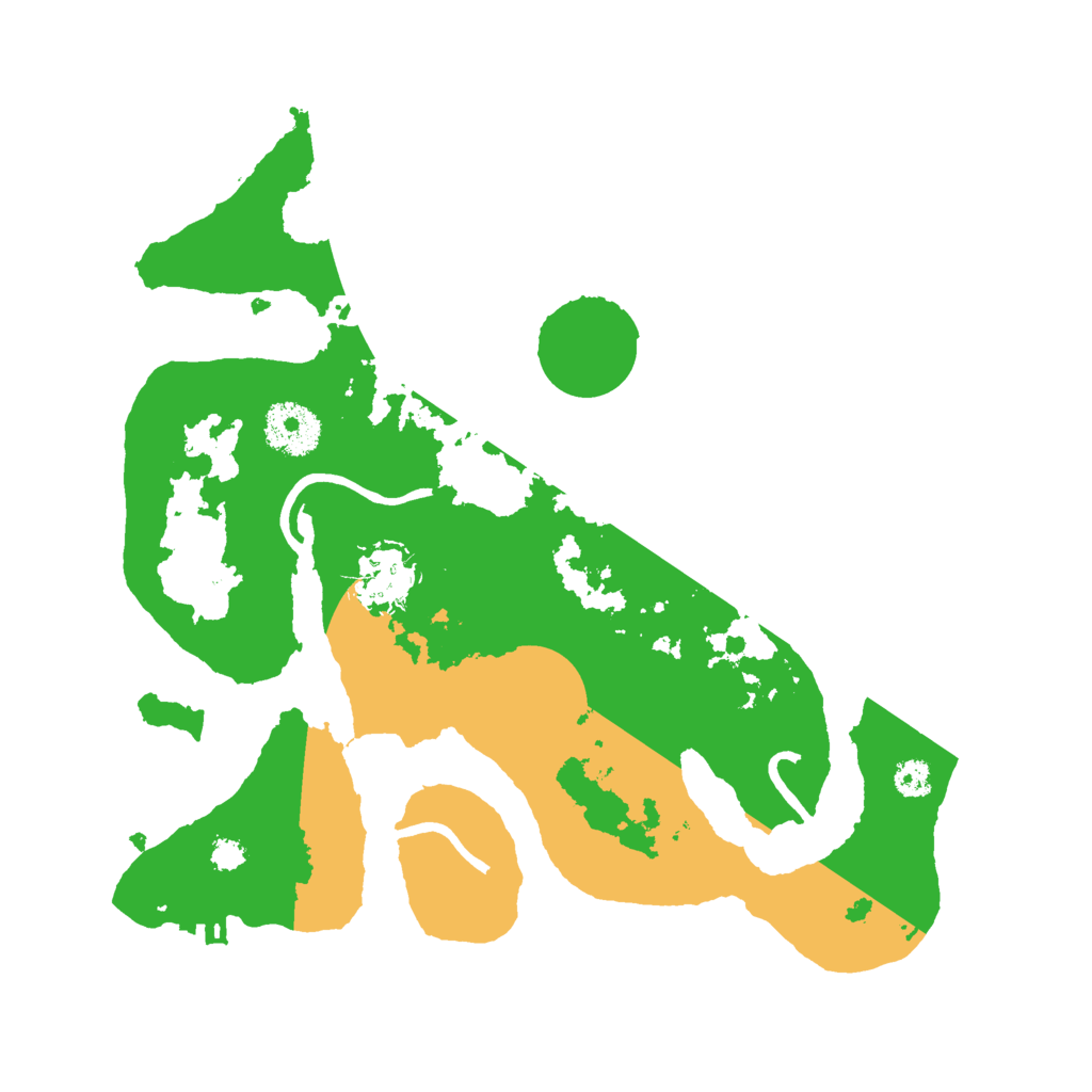 Biome Rust Map: Procedural Map, Size: 3000, Seed: 7387348