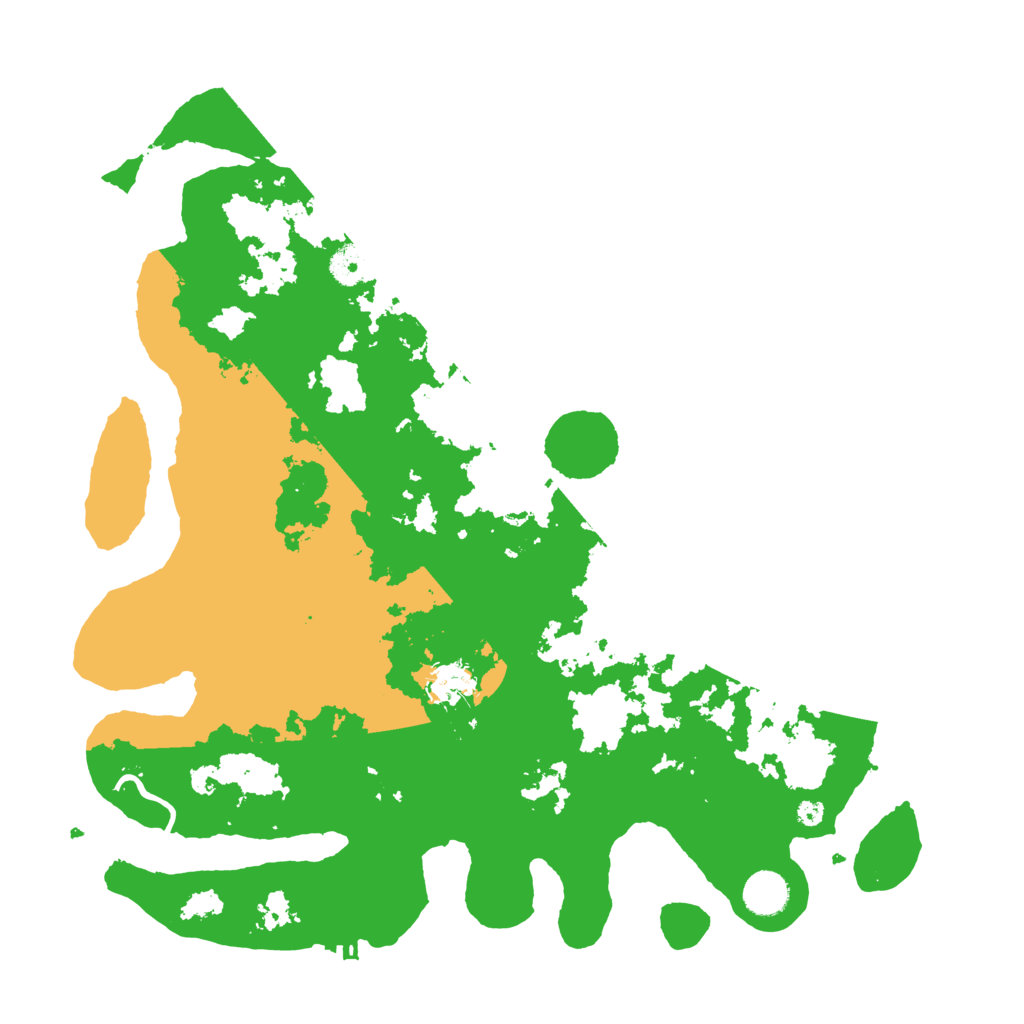 Biome Rust Map: Procedural Map, Size: 4000, Seed: 557811