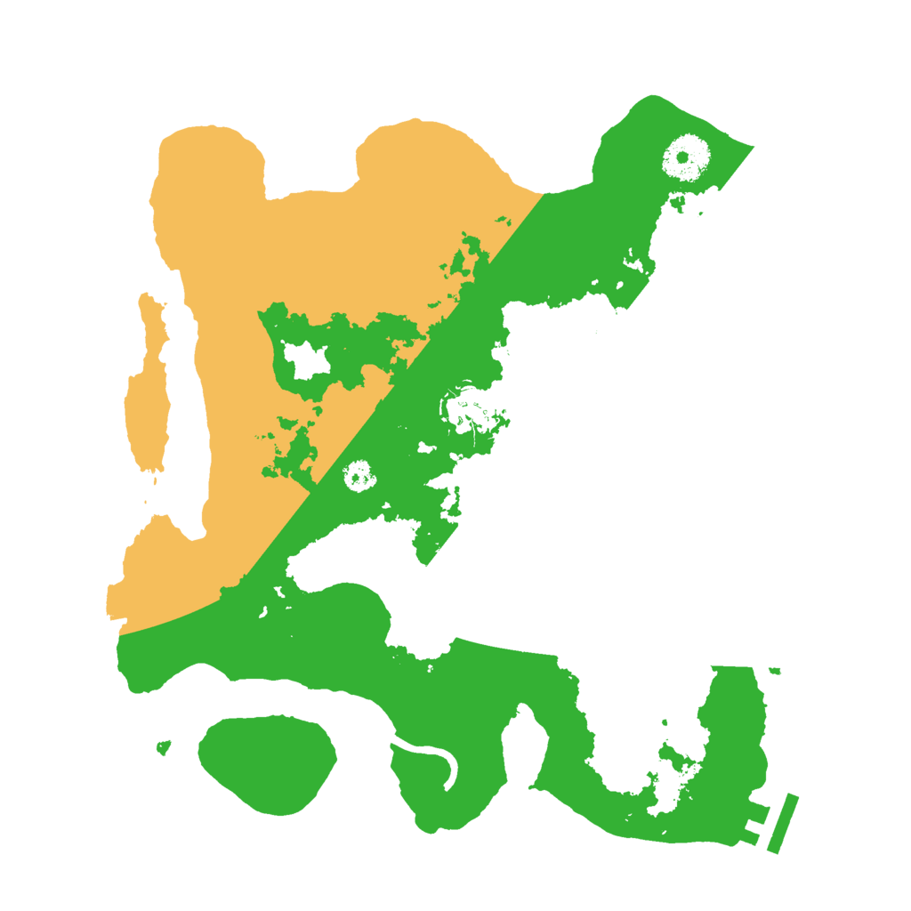 Biome Rust Map: Procedural Map, Size: 3000, Seed: 90739788
