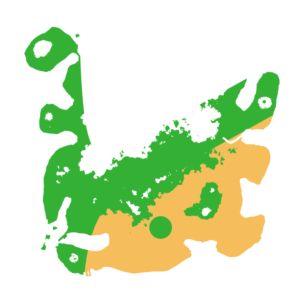 Biome Rust Map: Procedural Map, Size: 3500, Seed: 189689141
