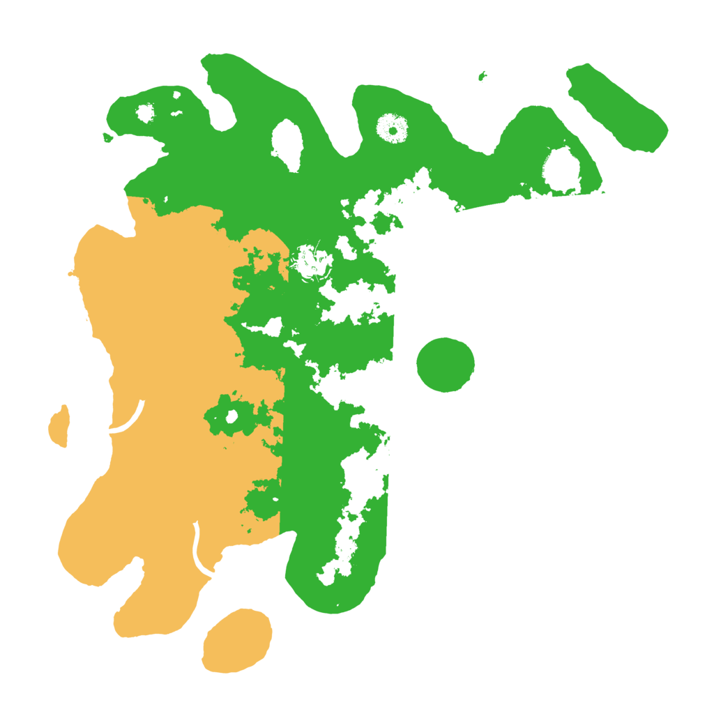 Biome Rust Map: Procedural Map, Size: 3500, Seed: 649754123