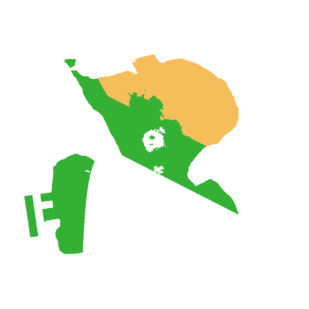 Biome Rust Map: Procedural Map, Size: 1500, Seed: 15151