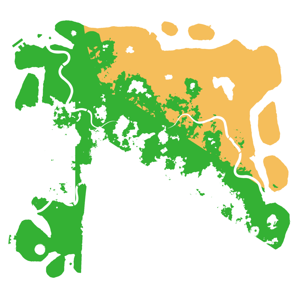Biome Rust Map: Procedural Map, Size: 5000, Seed: 1390063270