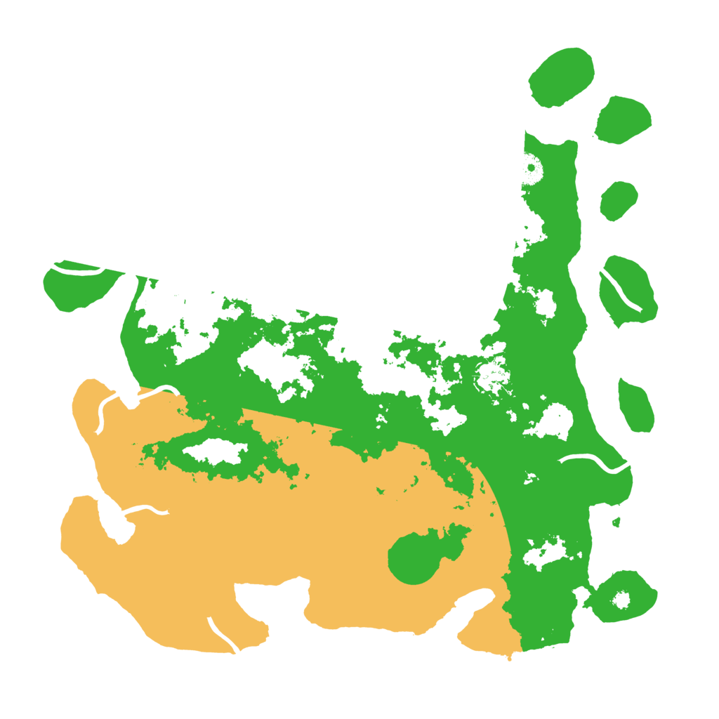 Biome Rust Map: Procedural Map, Size: 3800, Seed: 10209