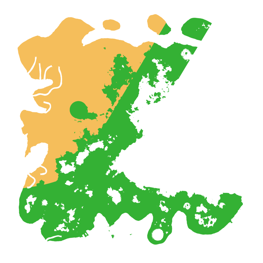 Biome Rust Map: Procedural Map, Size: 4000, Seed: 147732