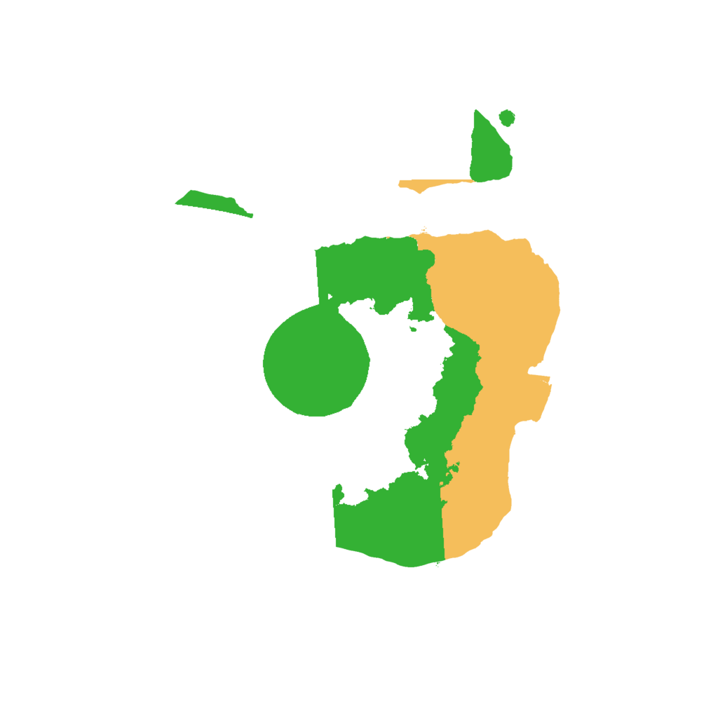 Biome Rust Map: Procedural Map, Size: 1800, Seed: 100