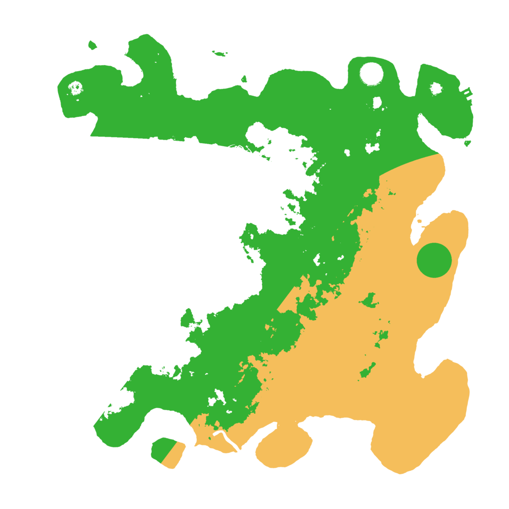 Biome Rust Map: Procedural Map, Size: 3850, Seed: 134735866