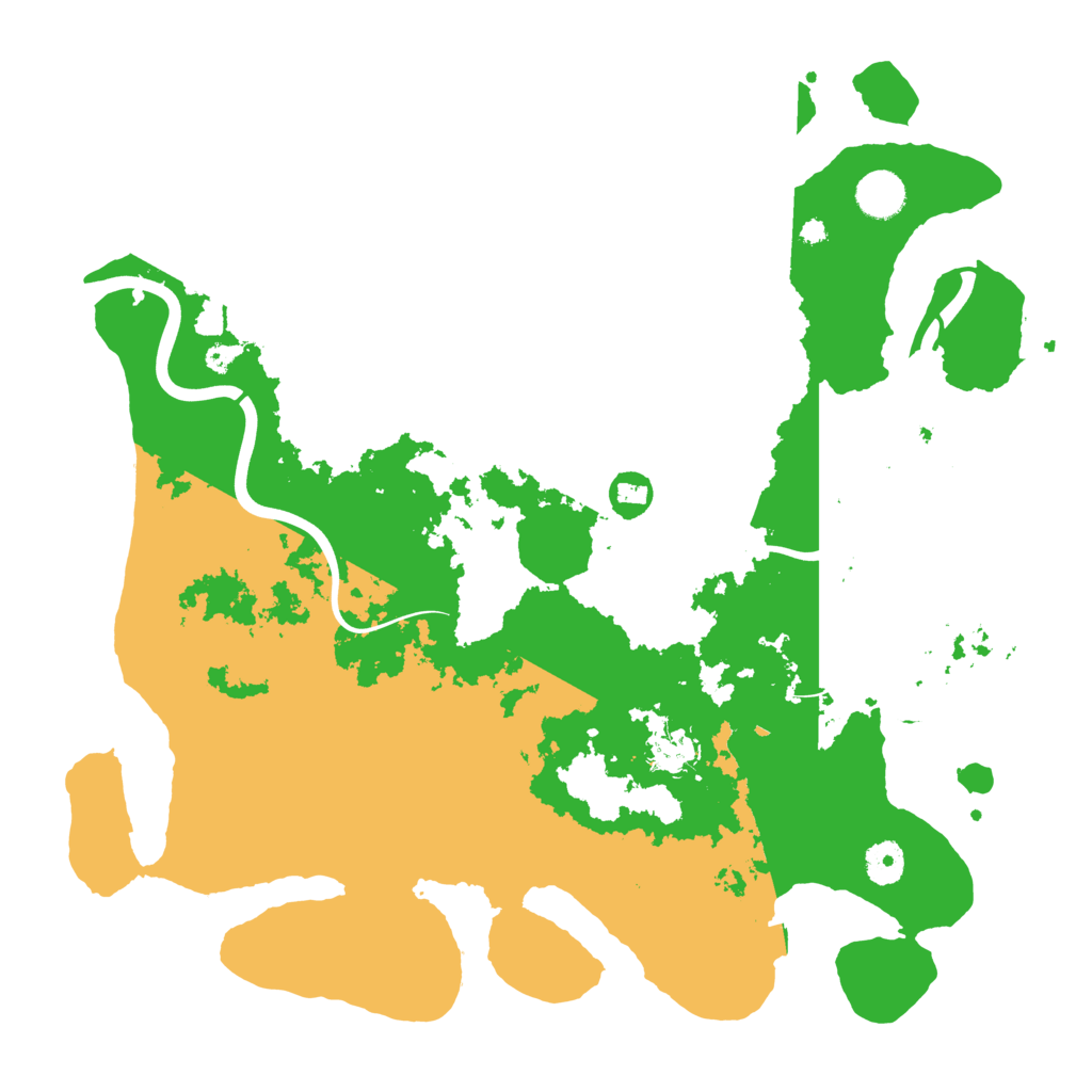Biome Rust Map: Procedural Map, Size: 3950, Seed: 426685491