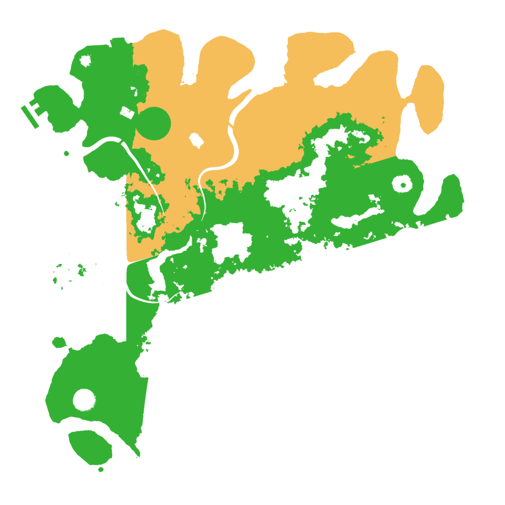 Biome Rust Map: Procedural Map, Size: 4000, Seed: 544465314