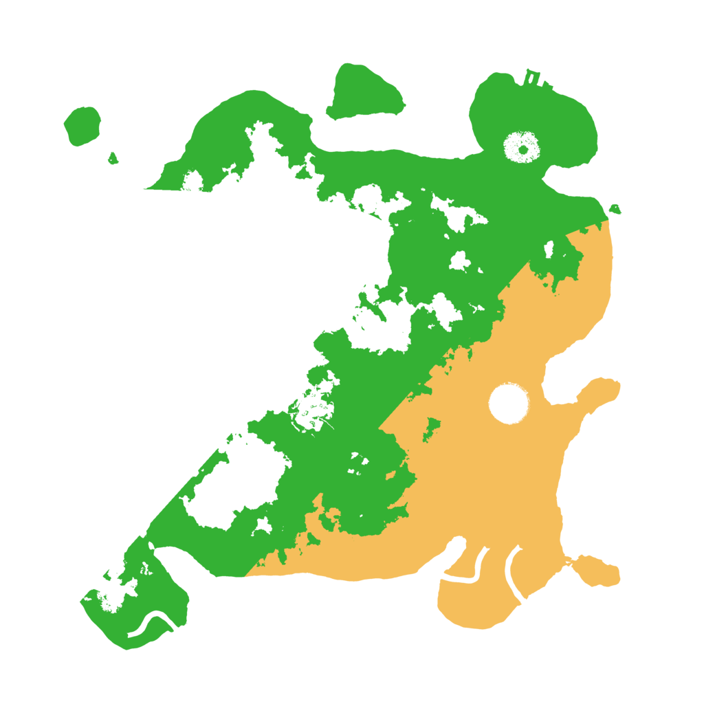 Biome Rust Map: Procedural Map, Size: 3102, Seed: 23276