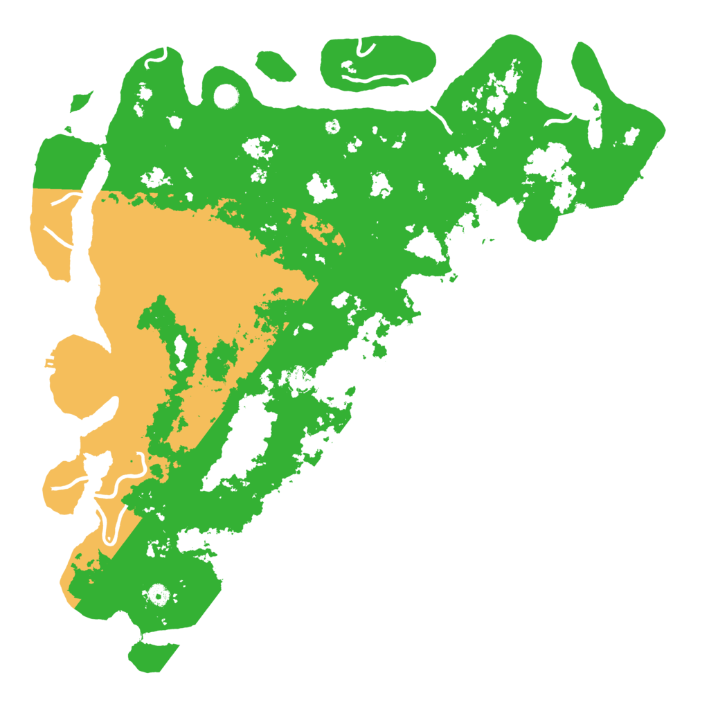 Biome Rust Map: Procedural Map, Size: 5000, Seed: 937296