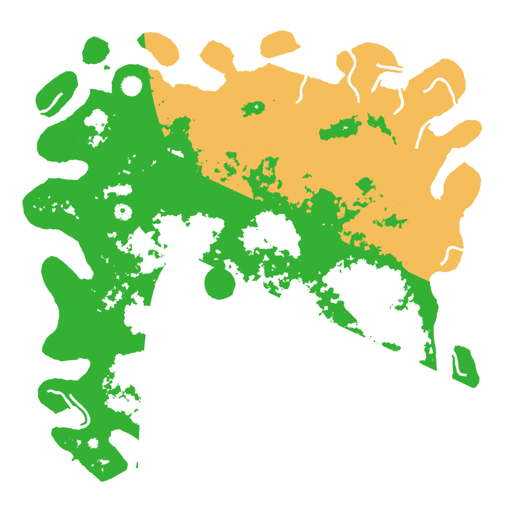 Biome Rust Map: Procedural Map, Size: 4500, Seed: 36962484