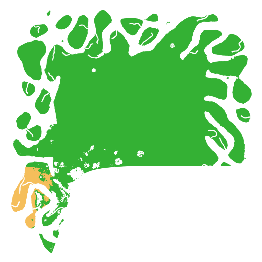 Biome Rust Map: Procedural Map, Size: 6000, Seed: 195346577