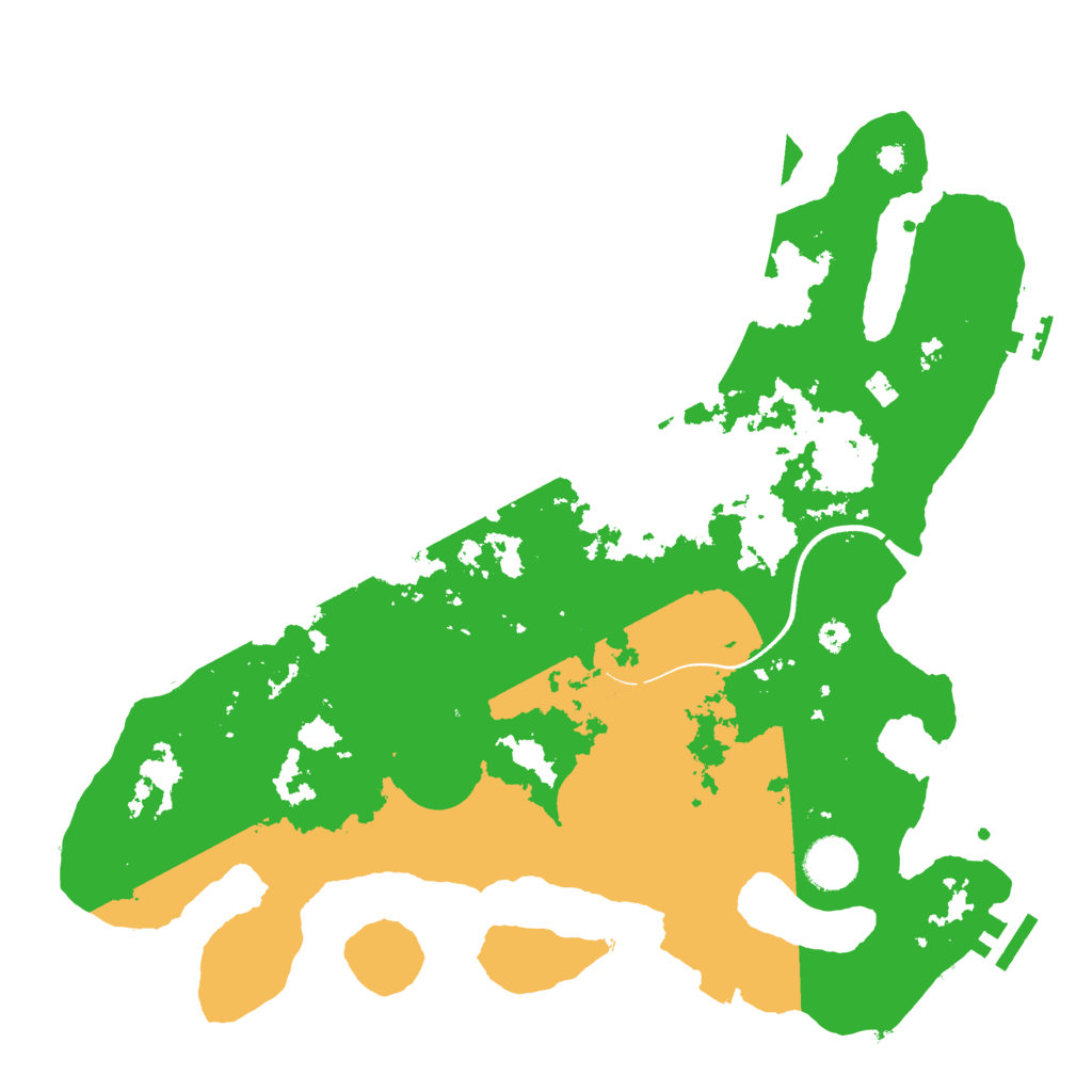 Biome Rust Map: Procedural Map, Size: 3600, Seed: 356728292
