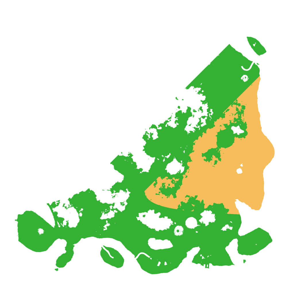 Biome Rust Map: Procedural Map, Size: 4500, Seed: 182359141